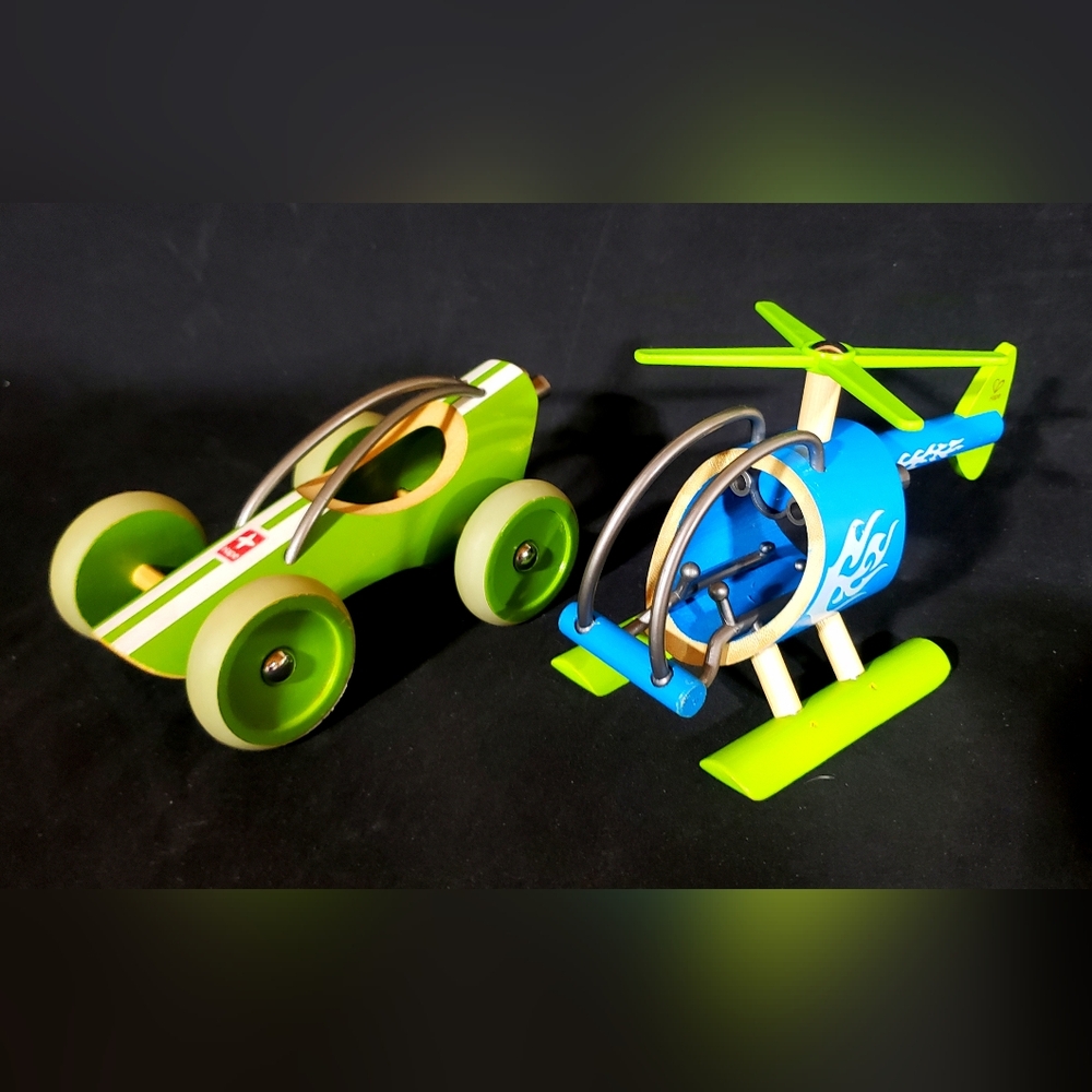 HAPE E-Racer Monza Bamboo Vehicle Set